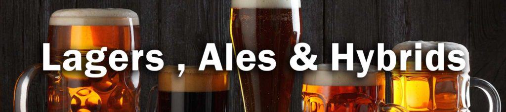 Lagers, ales and hybrids