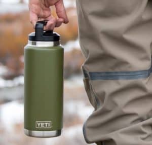 YETI - We built a bottle so big, running out of fuel is the least of your  concerns. Introducing the Rambler® 46 oz. Bottle — sized to last you  through longer bouldering