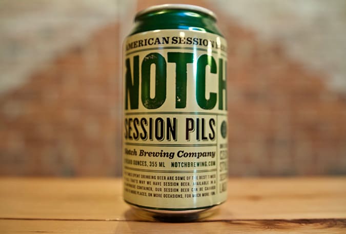 Notch Session Pilsner Beer